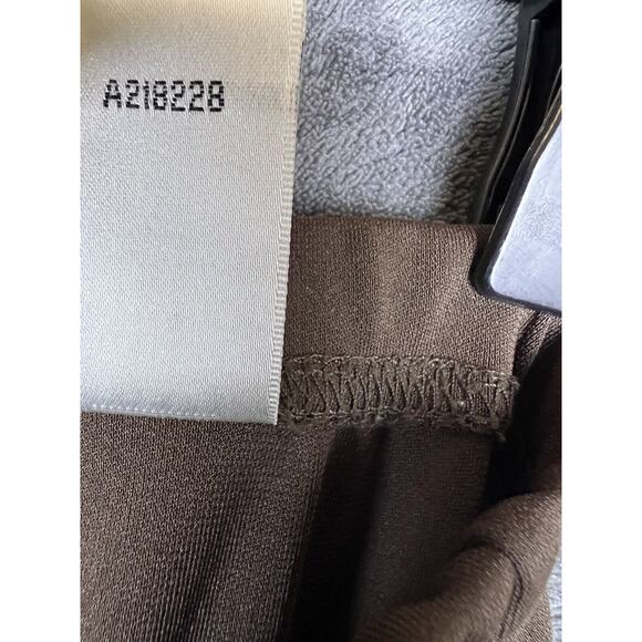 The Quacker Factory Woman’s Skirt Brown Size Large Maxi Swing 50’s Style - Picture 7 of 9